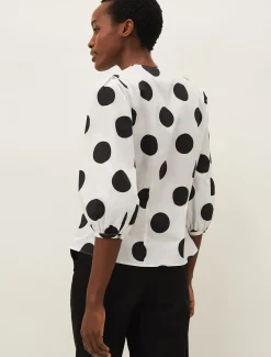 Priyanka Spot Blouse