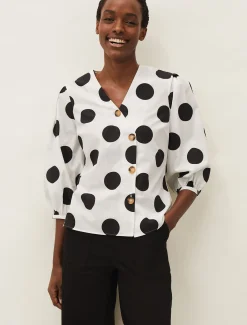 Priyanka Spot Blouse