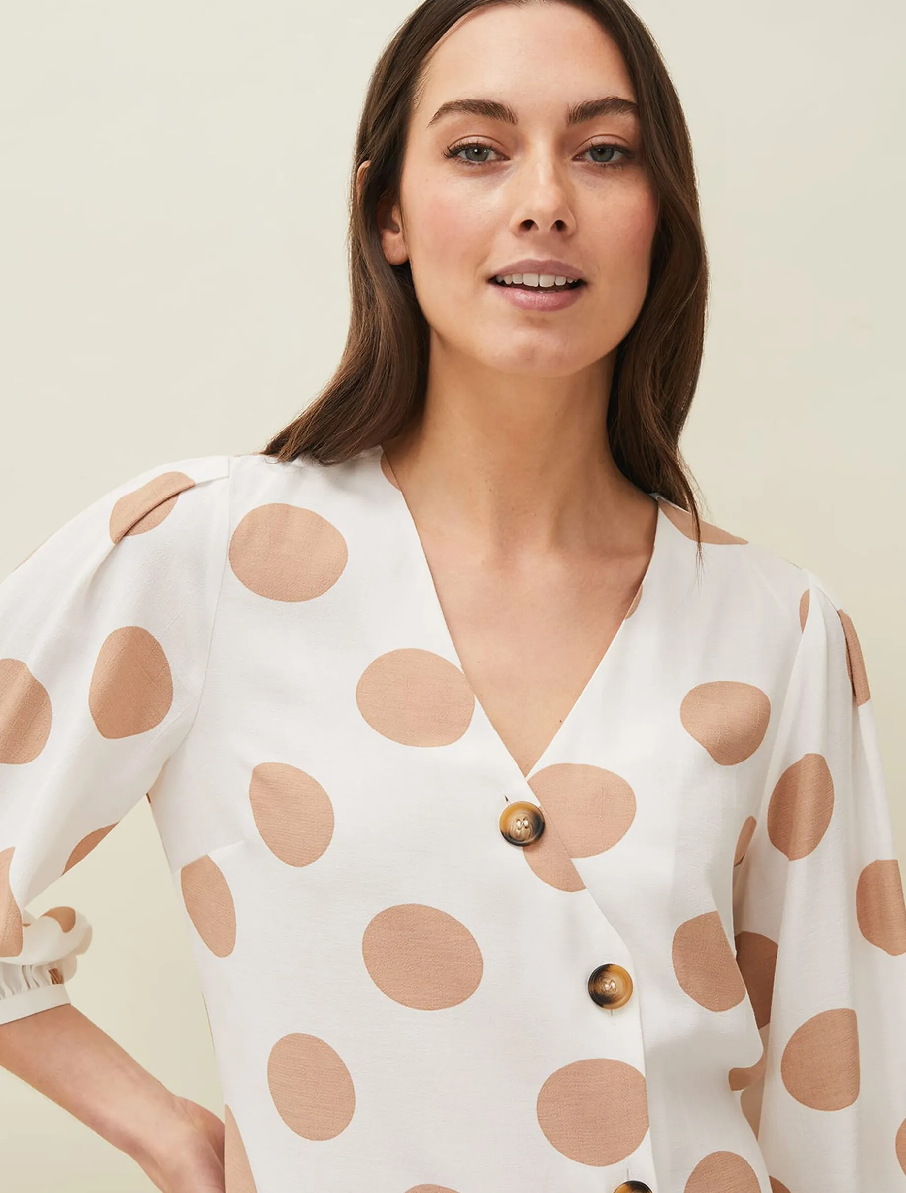 Priyanka Spot Blouse
