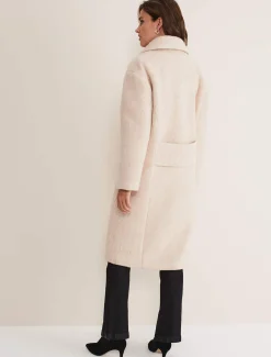 Quinn Textured Cocoon Coat