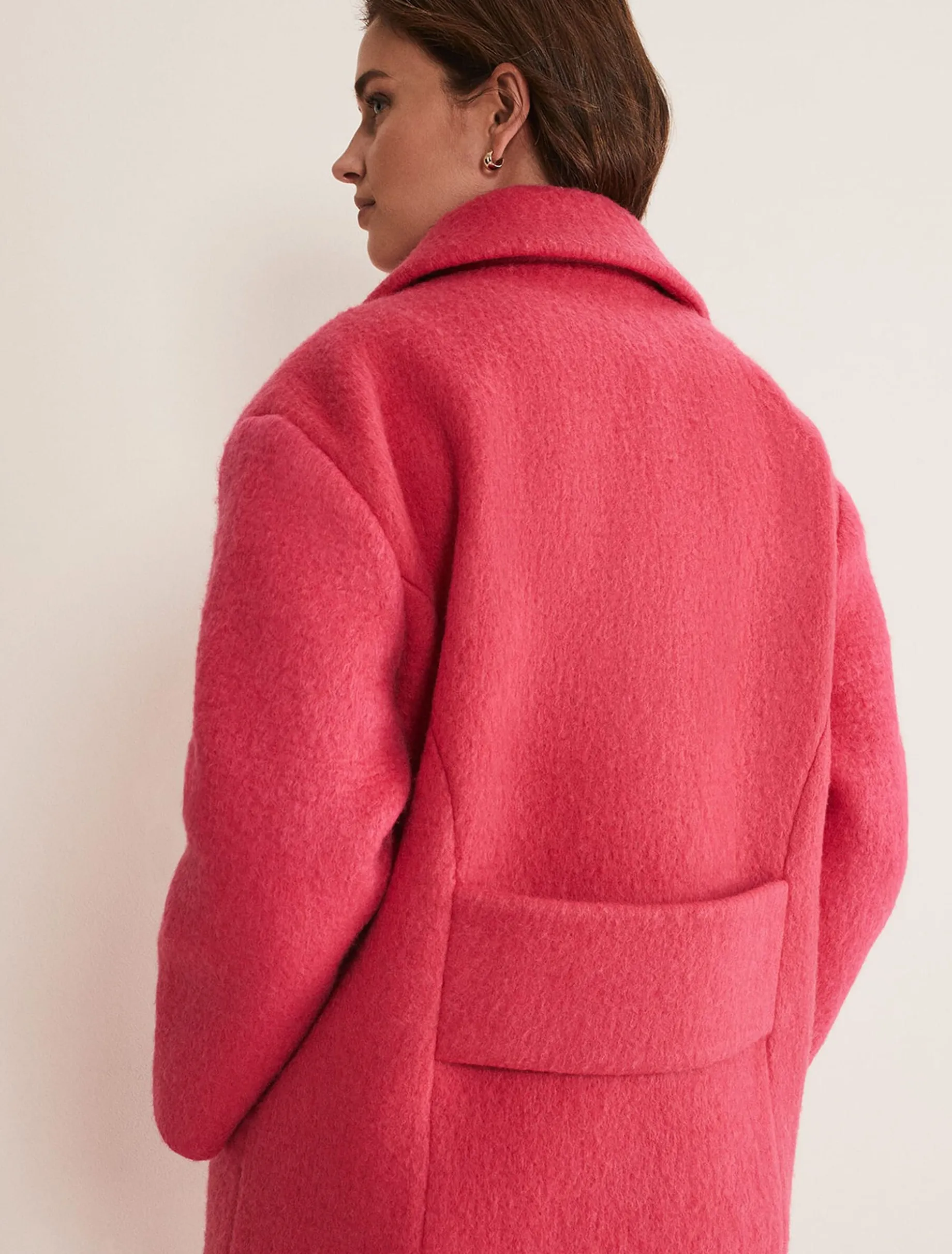 Quinn Textured Cocoon Coat