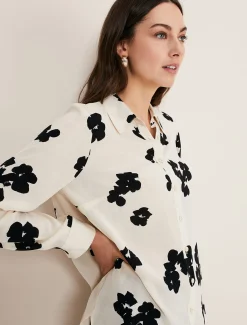 Rae Floral Longline Shirt