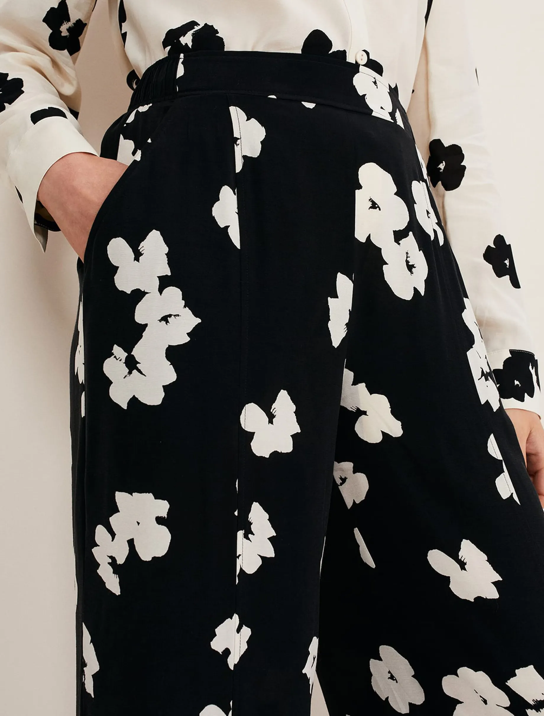 Rae Floral Wide Leg Trouser