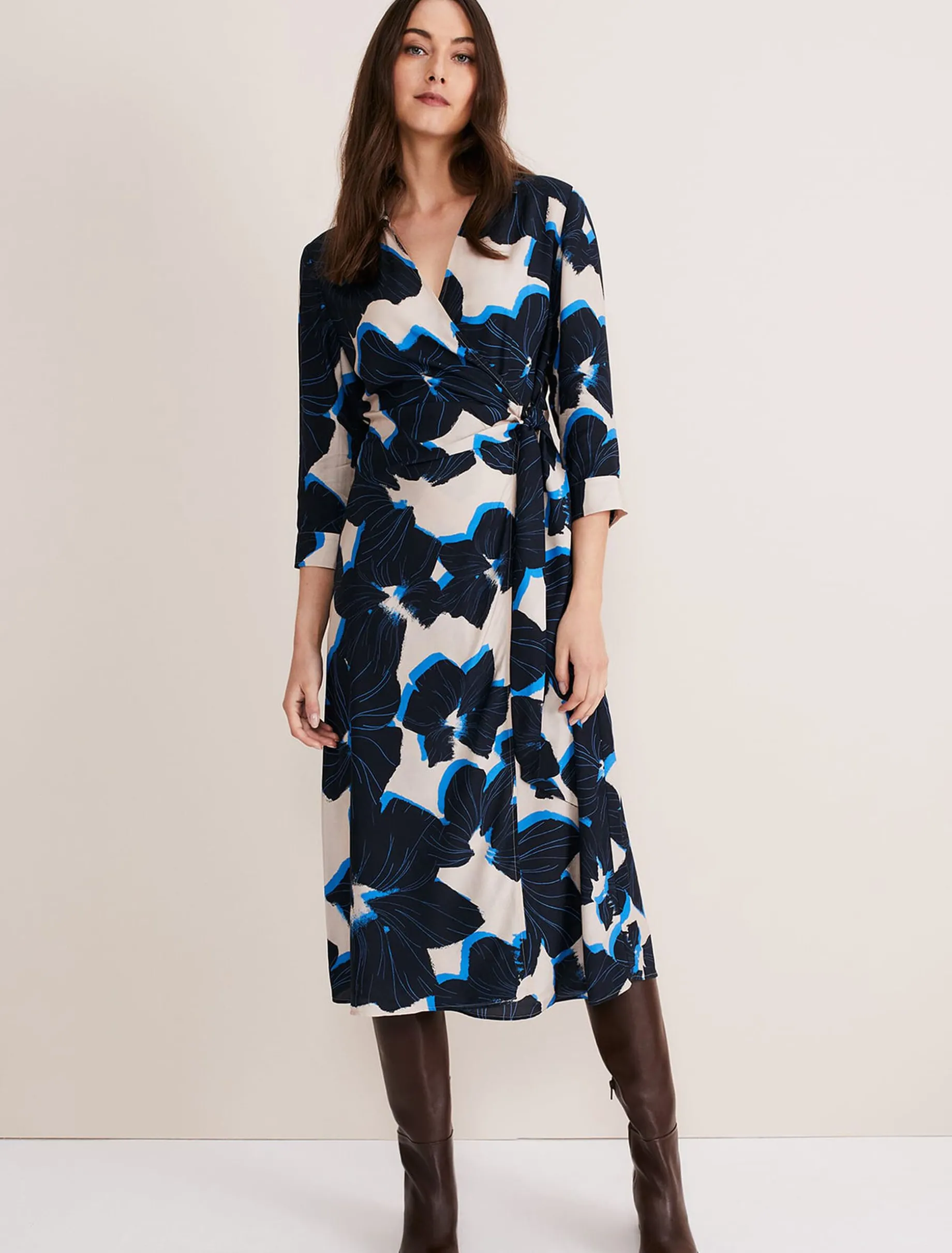 Rae Floral Wrap Dress