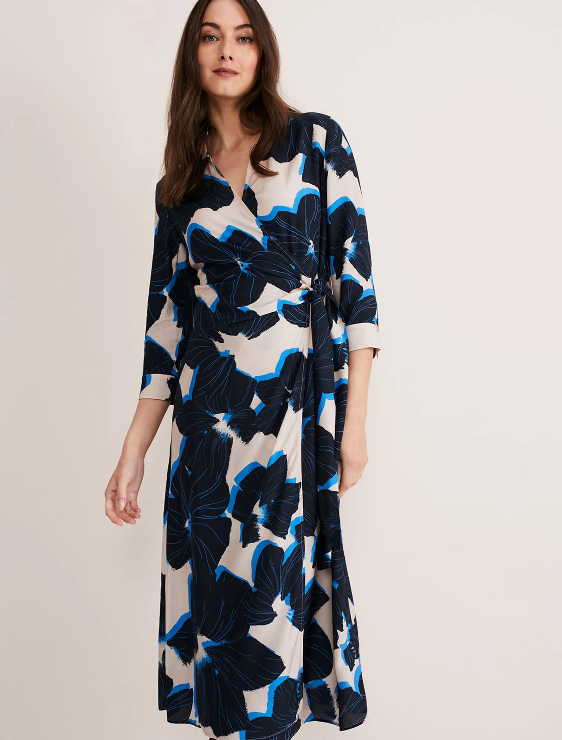 Rae Floral Wrap Dress