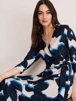 Rae Floral Wrap Dress