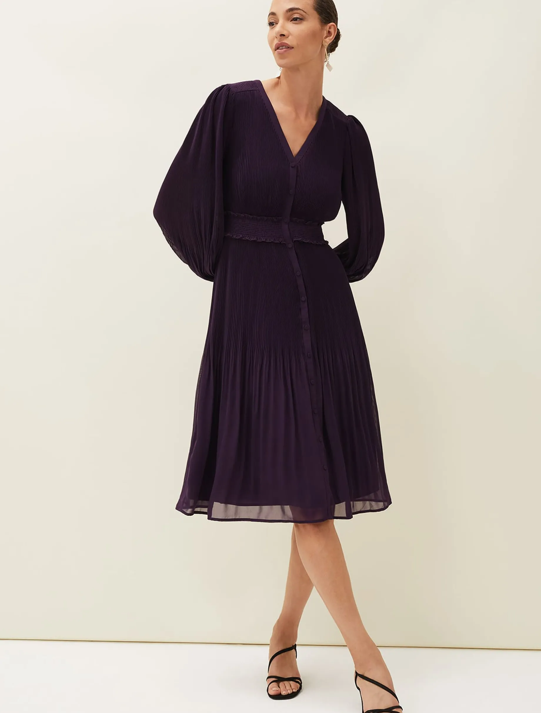 Raelyn Pleated Dress