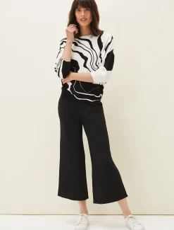 Rally Swirl Print Knit Jumper