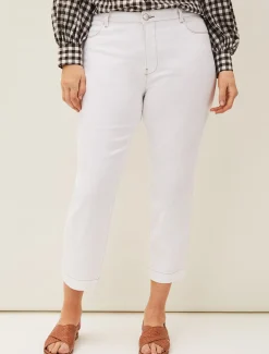 Ramona Cropped Straight Leg Jean
