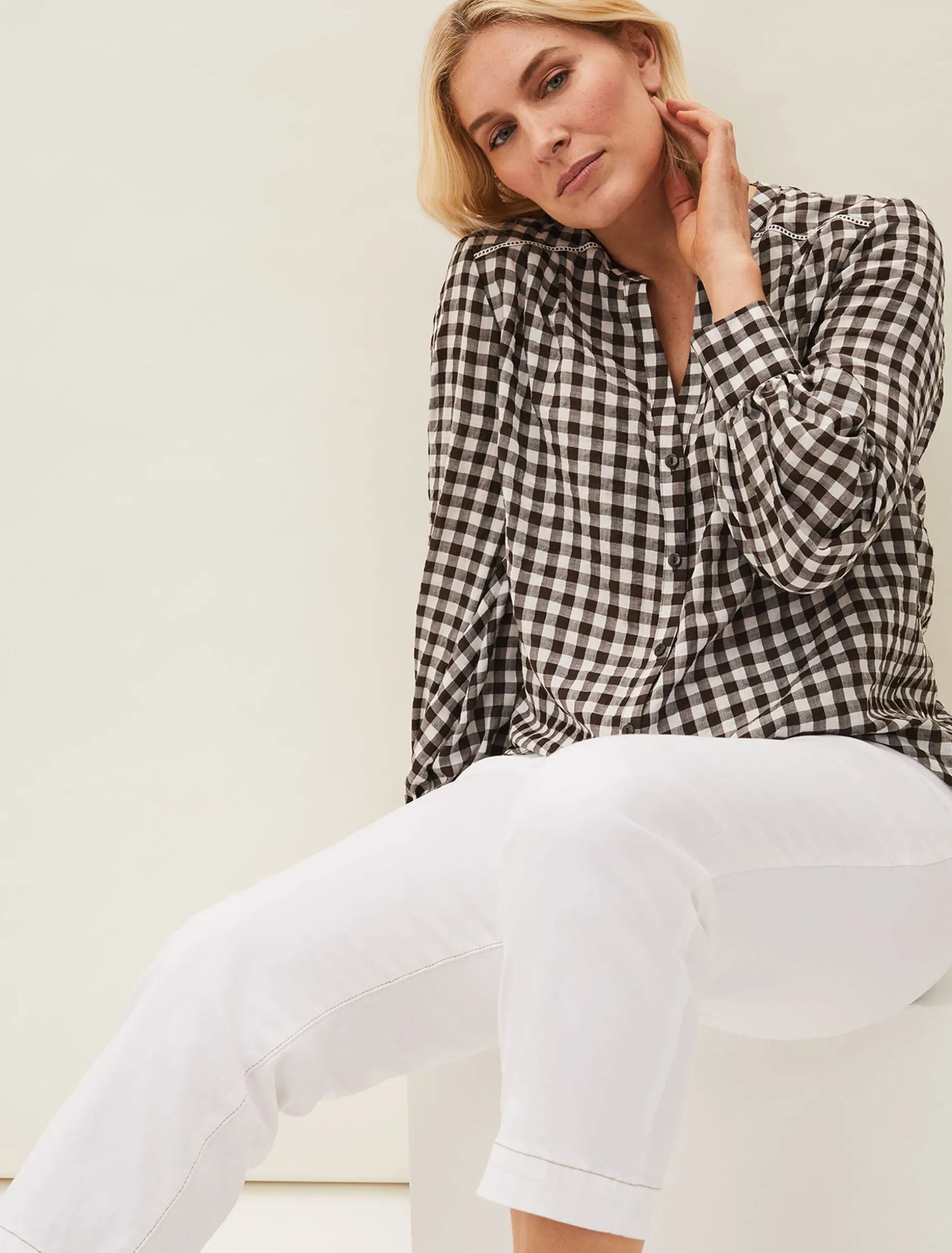 Ramona Cropped Straight Leg Jean