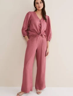Raven Linen Trouser