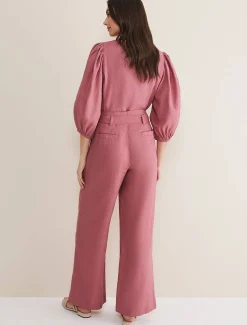 Raven Linen Trouser