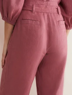 Raven Linen Trouser