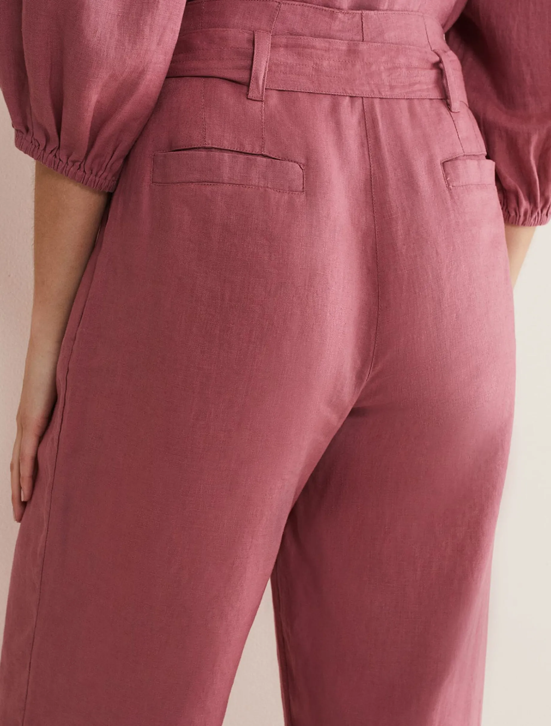Raven Linen Trouser