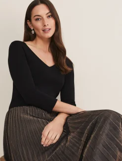 Rayen Pleated Mesh Skirt Dress