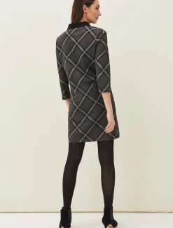 Rayia Check Tunic Dress