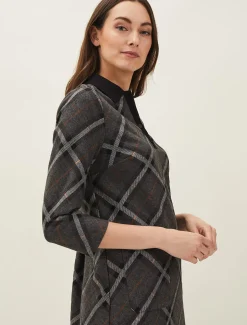 Rayia Check Tunic Dress