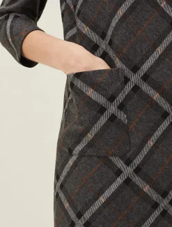 Rayia Check Tunic Dress