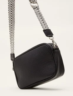Reagan Leather Cross Body Strap Bag