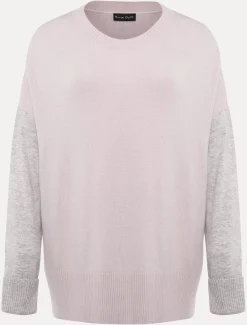 Rema Wool Cashmere Colourblock Jumper