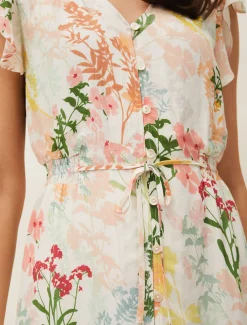 Remee Floral Shirt Dress