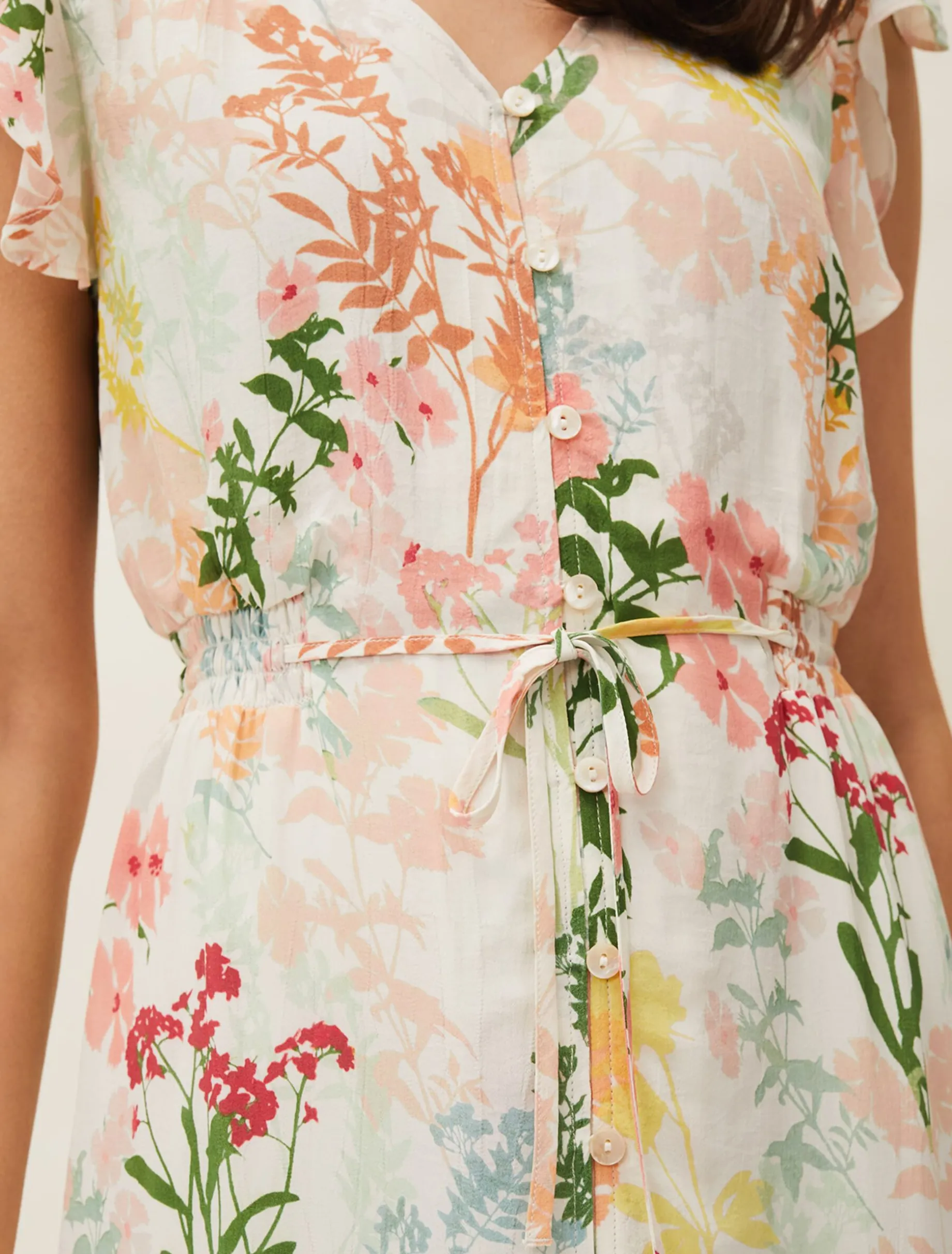 Remee Floral Shirt Dress