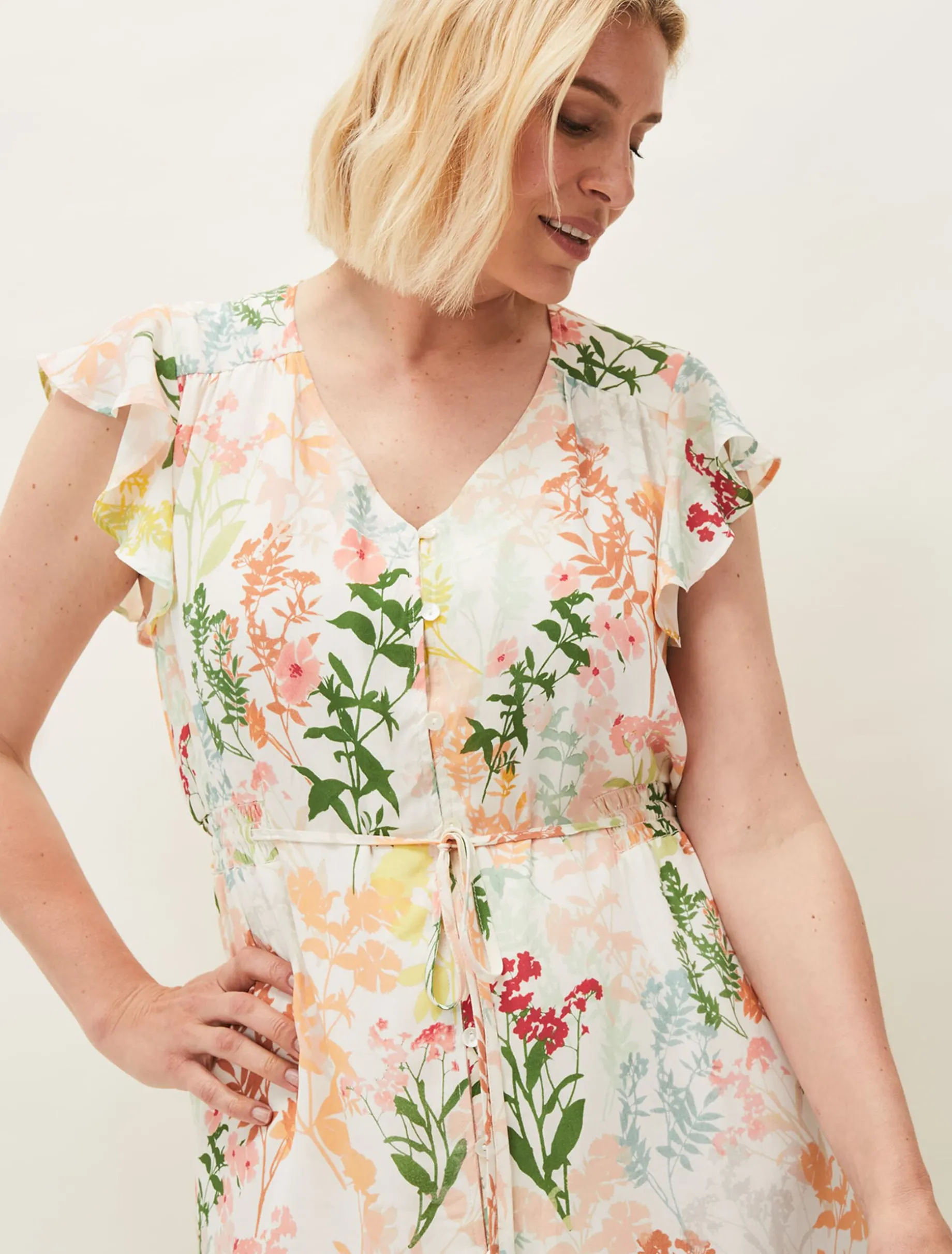 Remee Floral Shirt Dress