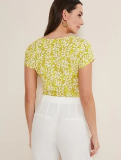 Rena Keyhole Top