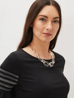 Resin Link Chain Necklace