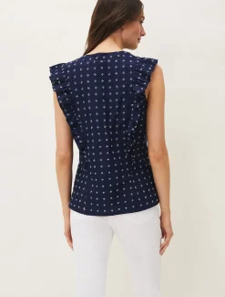 Rhea Ditsy Print Blouse