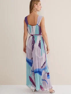 Rhona Abstract Wide Leg Jumpsuit