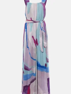 Rhona Abstract Wide Leg Jumpsuit