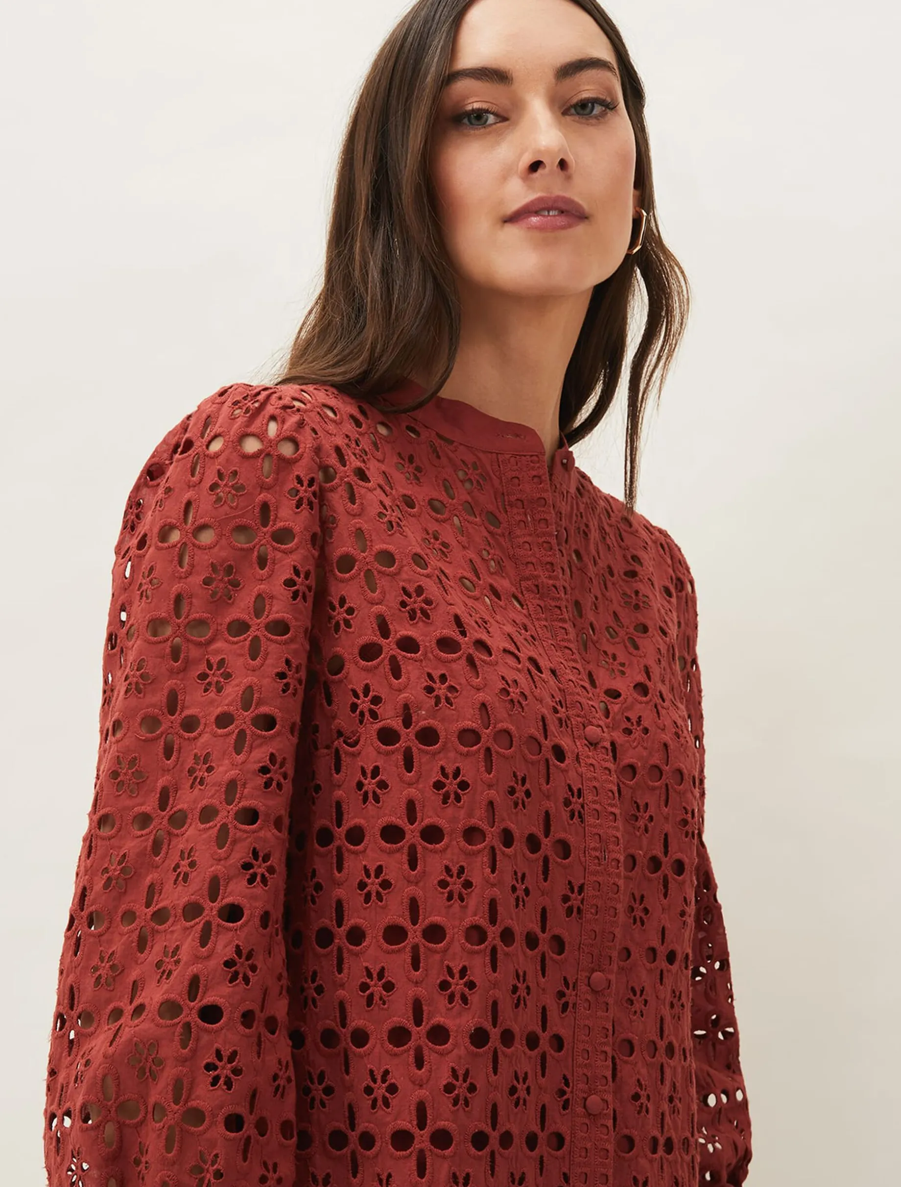 Rihanna Broderie Tunic Dress