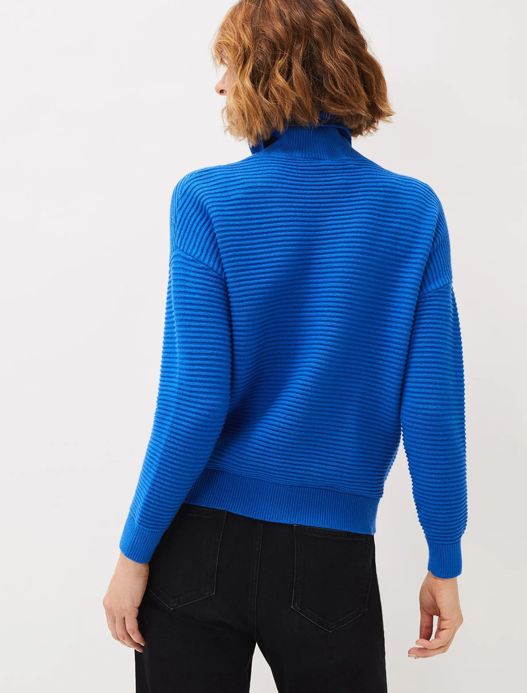 Rocco Ribbed Roll Neck Jumper