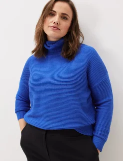 Rocco Ribbed Roll Neck Jumper