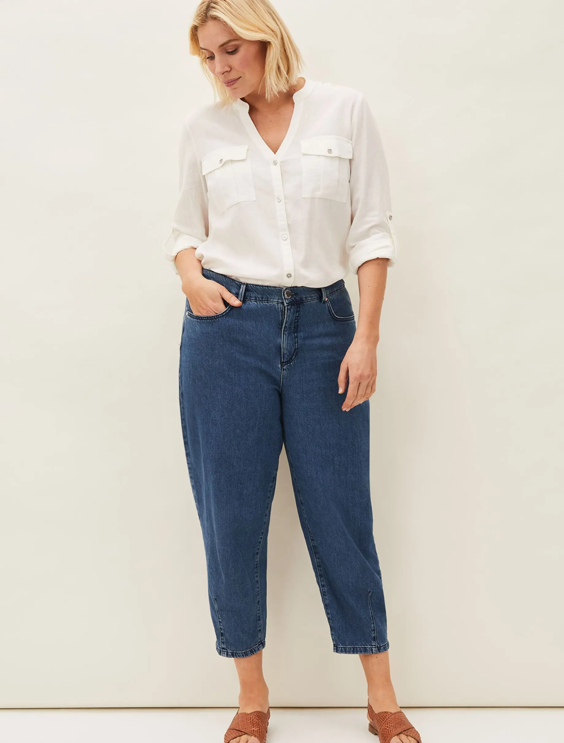 Romilly Barrel Leg Jean
