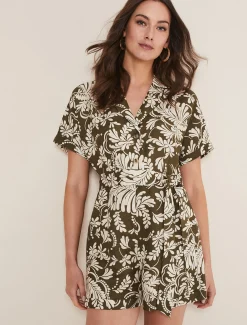 Rosalia Printed Playsuit