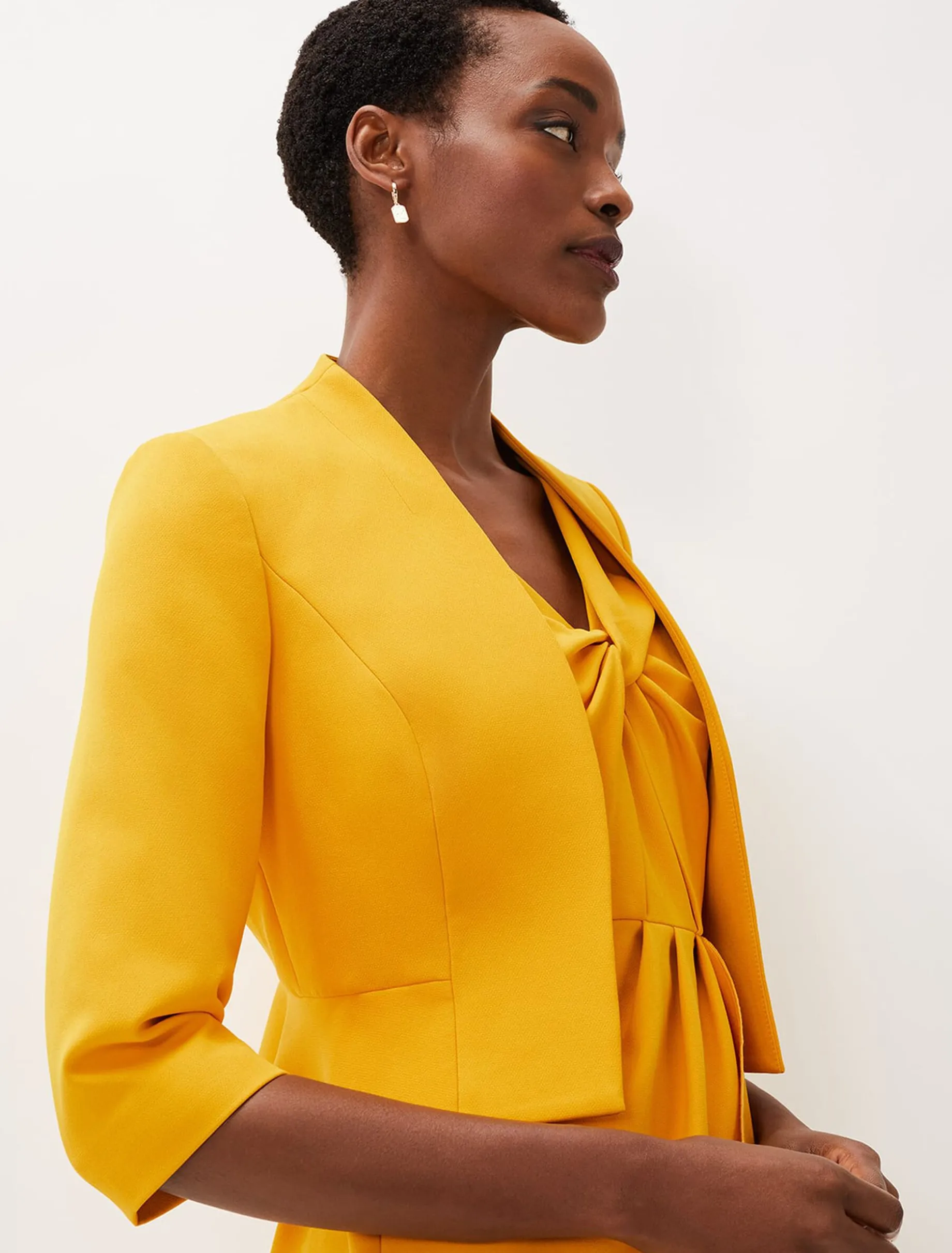 Rosalyn Fluted Sleeve Occasion Jacket