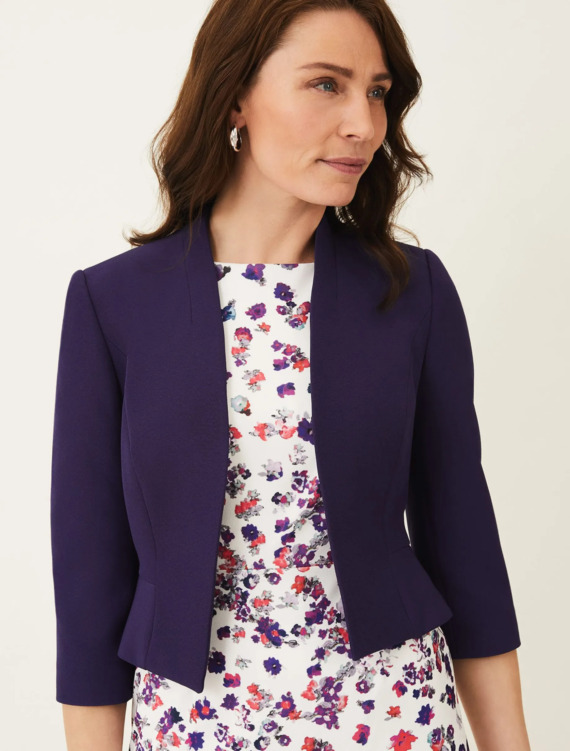 Rosalyn Fluted Sleeve Occasion Jacket