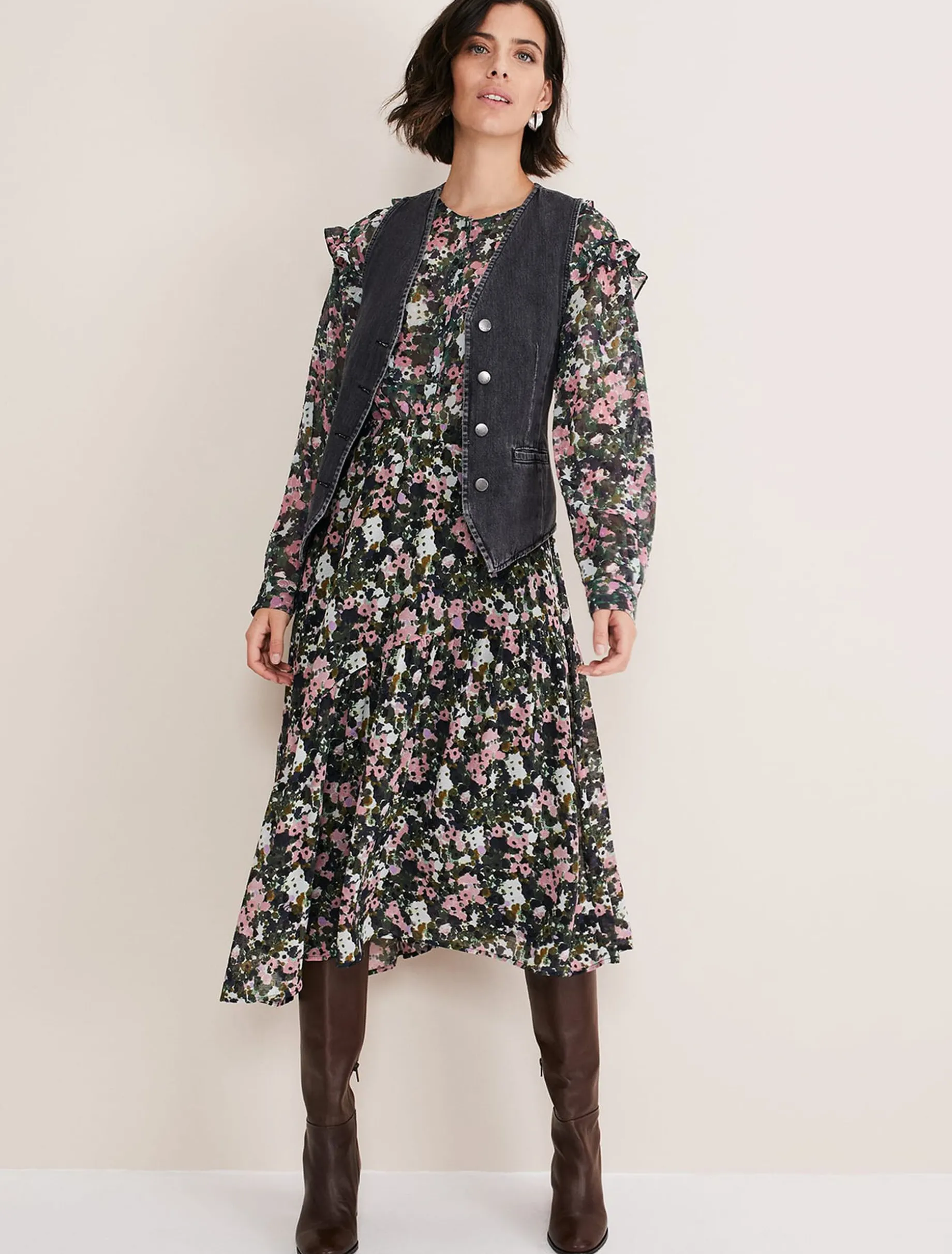 Rowena Denim Waistcoat