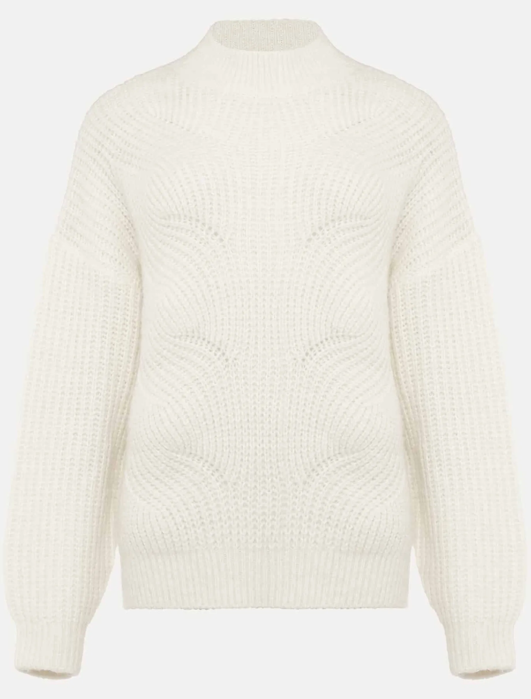 Ruby Fluffy Decorative Open Stitch Jumper