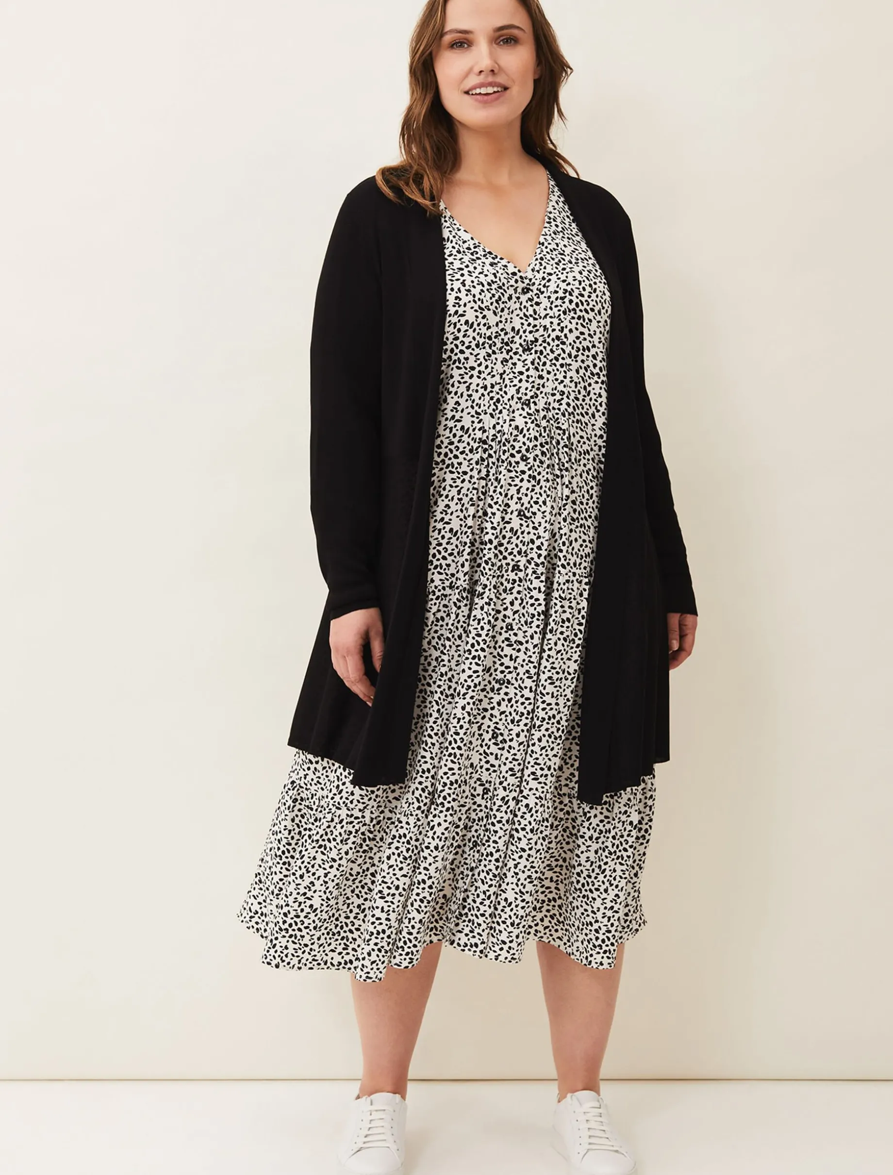 Sadie Printed Swing Dress