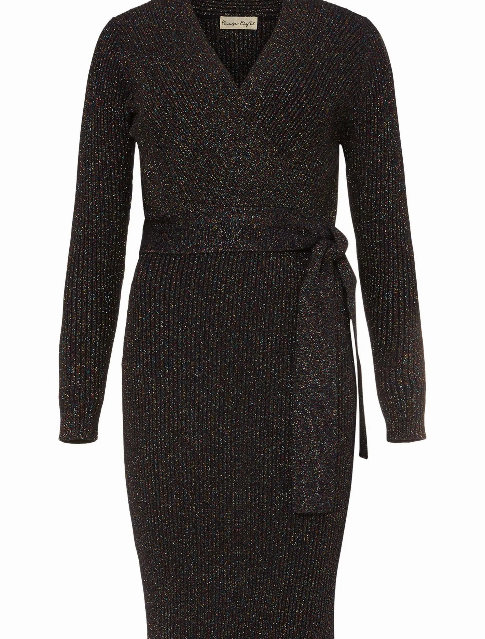 Sady Sparkle Wrap Dress