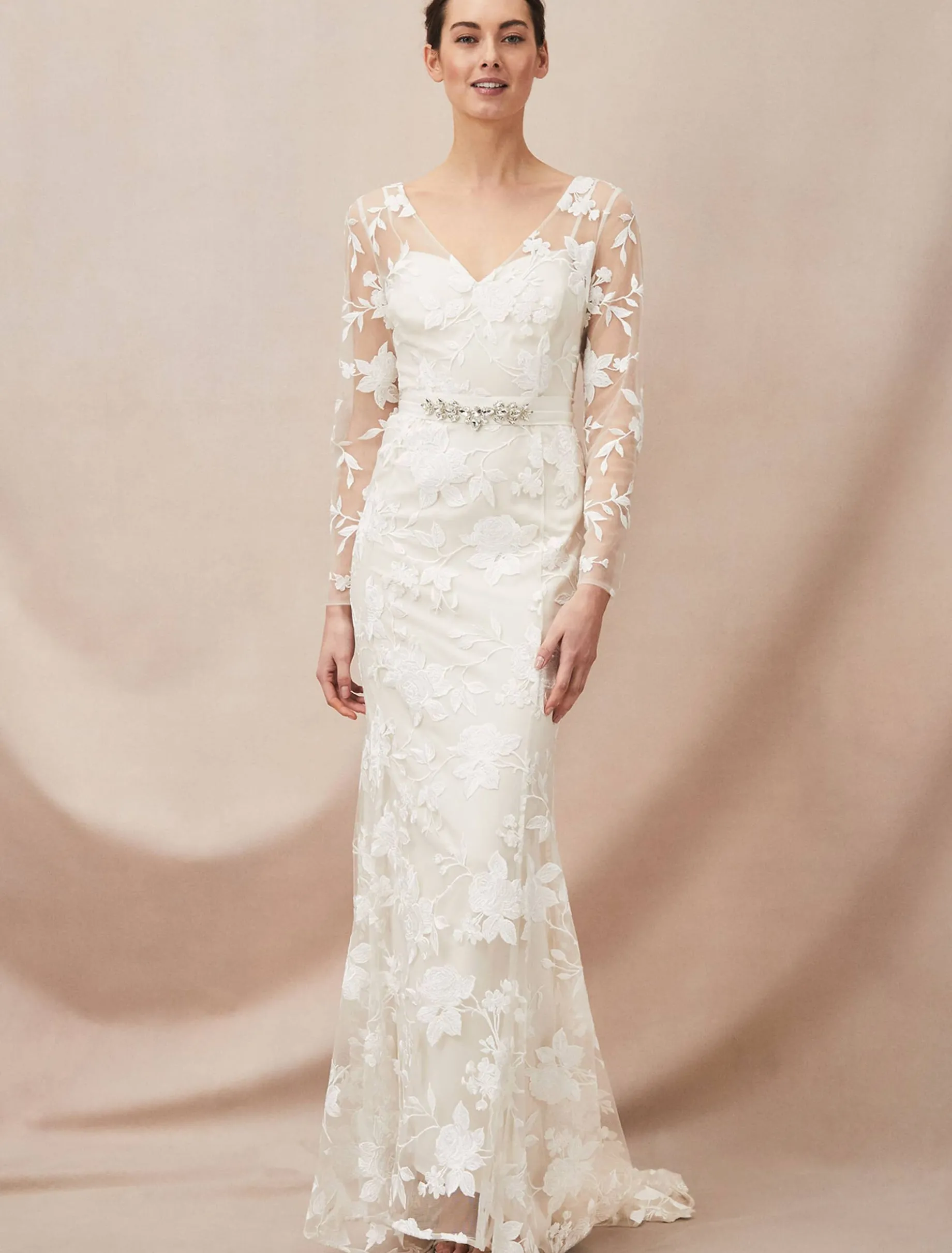 Saffron Lace Wedding Dress