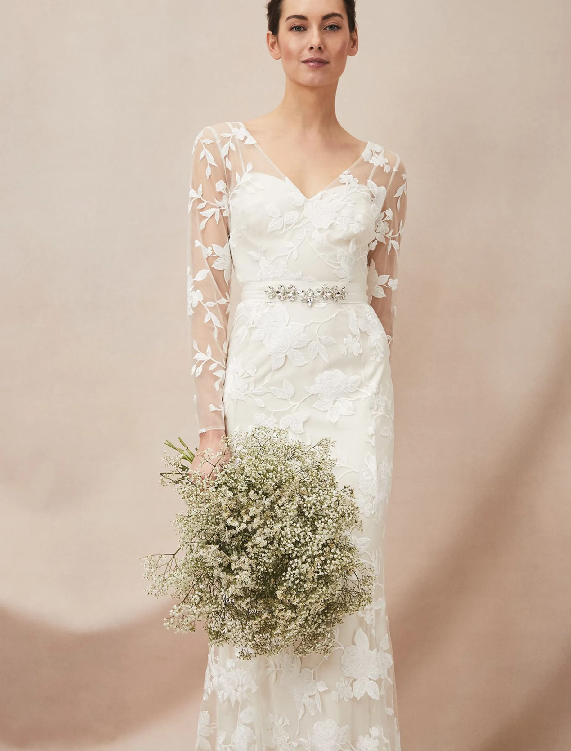Saffron Lace Wedding Dress