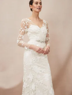 Saffron Lace Wedding Dress