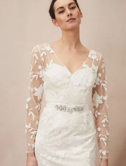 Saffron Lace Wedding Dress
