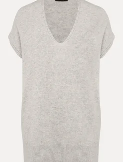 Safin V Neck Wool Blend Knitted Vest
