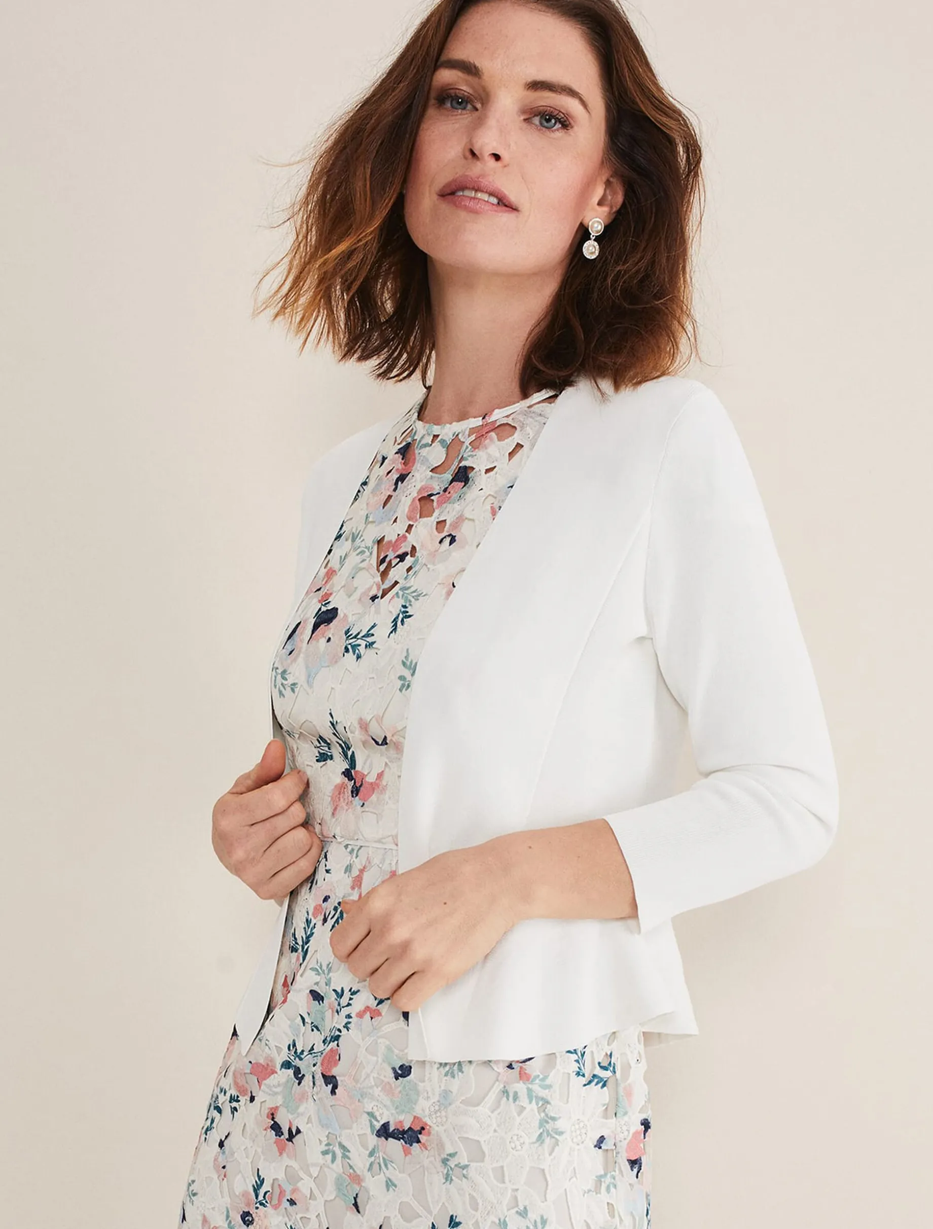 Salma Flare Hem Knitted Jacket