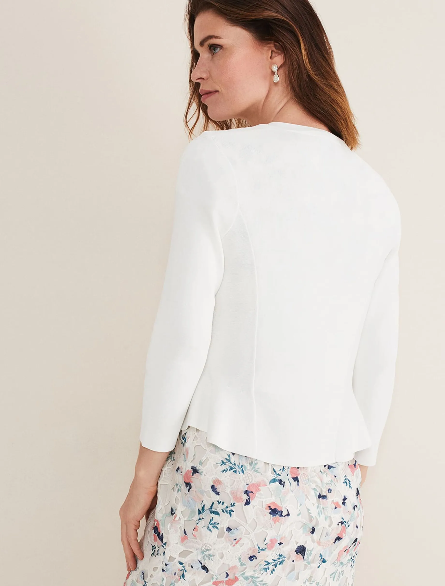 Salma Flare Hem Knitted Jacket
